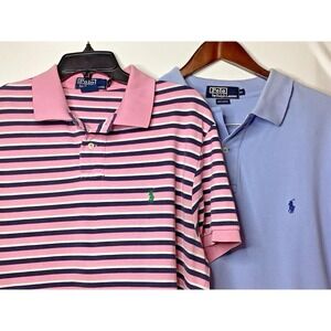 VTG POLO by Raloh Lauren Men's Polo Shirts (LOT OF 2); Size‎ XL